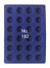 SAFE 192 Tava mare albastra pentru monede cu 24 locasuri de 38 mm
