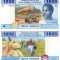STATELE CENTRAL AFRICANE (CAMERUN) 1.000 francs 2002 UNC!!!