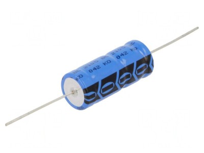 Condensator electrolitic 22uF 250V &amp;Oslash;12,5x30mm foto