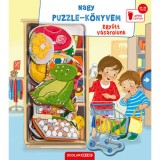Nagy puzzle-k&ouml;nyvem - Egy&uuml;tt v&aacute;s&aacute;rolunk - Mila Rulff