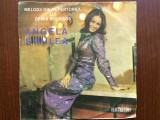 angela similea melodii din repertoriul lui demis roussos 1975 disc single 7" vinyl muzica pop usoara slagare electrecord EDC 10428 VG+