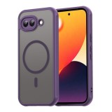 Husa pentru Google Pixel 10a, Matte, compatibila cu MagSafe, Protectie 360, Anti-Soc, Mov