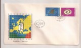 P5 Plic FDC-Prima zi a emisiunii-Colaborarea ciltural economica, necirculat 1973