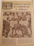 Revista SPORT nr. 9/1989 (prezentare PETROLUL Ploiesti)