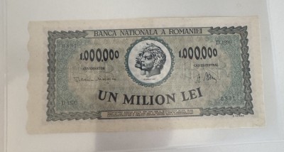 1.000.000 lei 1947 UNC foto