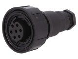 "Conector Circular Mufă Mamă 7 PIN Filet Interior PX0745/S"