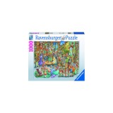 Puzzle Noaptea In Librarie, 1000 Piese, Ravensburger