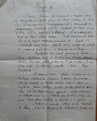 Manuscris Caton Theodorian; Verigheta, nuvela, 8 pagini foto