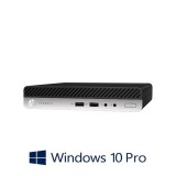 Mini PC HP ProDesk 405 G4, Ryzen 3 2200GE, 8GB DDR4, 128GB SSD, Win 10 Pro