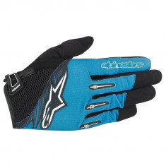 Manusi Alpinestars Flow Glove bright blue black XL foto