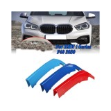 Set ornamente grila fata BMW Seria 1 F40 2020-> ABS tricolor TIP B