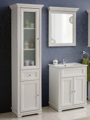 SET MOBILIER BAIE COOL 8, ALB, MASCA, OGLINDA- LAVOAR si DULAP