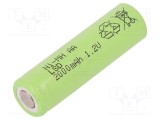 Acumul: Ni-MH AA 1,2V 2000mAh &Oslash;14,5x49mm