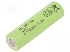 Acumul: Ni-MH AA 1,2V 2000mAh &Oslash;14,5x49mm