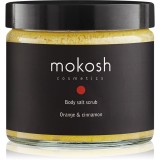Mokosh Orange &amp; Cinnamon sare pentru exfoliere pentru corp 250 ml