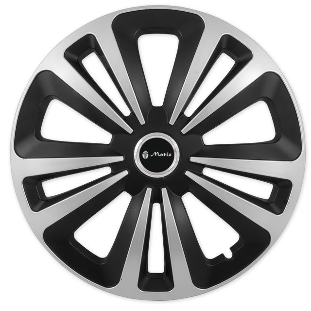 Set 4 capace roti pentru Matiz, model Terra Mix, R15