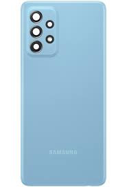 Capac Original cu geam camera Samsung Galaxy A52 Swap (SH) albastru foto