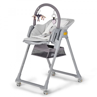 Scaun De Masa Kinderkraft Lastree, 2 In 1, Transformabil, Grey foto
