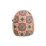 Portmoneu din pluta oval geometric