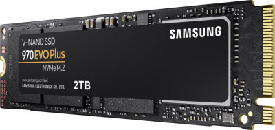 Ssd samsung 970 evo plus retail 2tb nvme m.2 2280 pci-e r/w speed: 3500/3300 mb/s foto