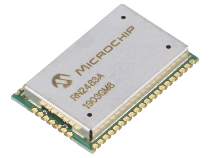 Transceiver RF 868MHz UART GPIO SMD