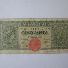 Italia 50 Lire 1944