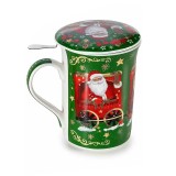 Cana Craciun cu infuzor, cutie cadou &Oslash; 8 cm x 11,5 H, 500 ml