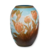 Lalele-vaza din sticla Cameo GV-95