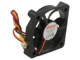 Ventilator DC axial 12V 50x50x10mm 28,21dBA EBR 2,63mmH2O