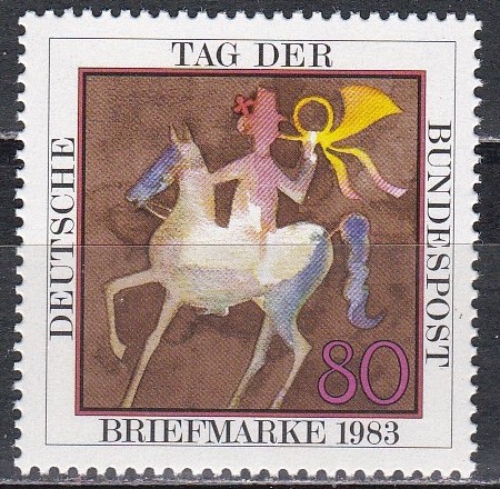 Germania 1983 - Ziua Timbrului, MNH