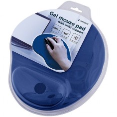 GEMBIRD MP-GEL-B Mouse pad Gembird Gel ergonomic, albastru