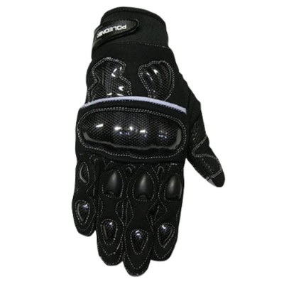Manusi piele moto Polednik Carbon Lite negru marime S foto