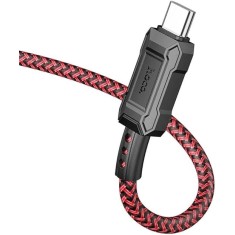 Cablu HOCO X94 Leader, Type-C la Type-C, 60W, 1m, Negru