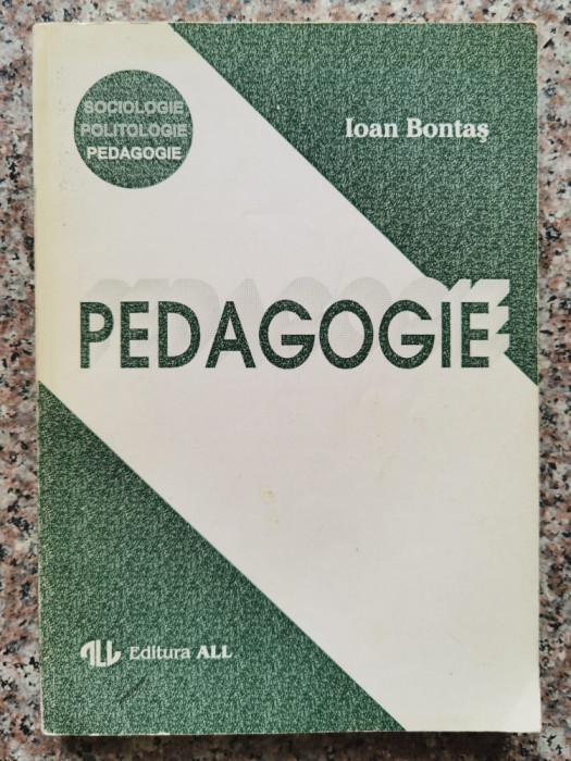 Pedagogie - Ioan Bontas ,554211