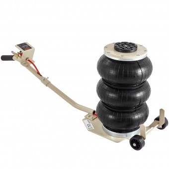 Cric pneumatic cu maner lung Vevor capacitate 3 tone, 140 mm-450 mm foto