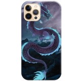 Husa compatibila cu Apple iPhone 14 Plus model Mythic Dragon, Silicon, TPU, Viceversa