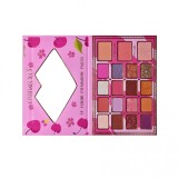 Paleta de machiaj, kevin &amp; coco, cherry blossom. fard de pleoape, 19 culori, 19.2 x 12.8 x 1.4 cm