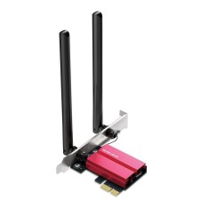 Mercusys adaptor Tri-Band, WI-FI, Bluetooth 5.2 PCI-E MA86XE, Standarde foto