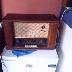 Radio vechi pe lampi Philips Sirius 431 An 1953-54