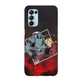 Husa compatibila cu Oppo A54 5G, Viceversa, model Full Metal Achemist, Silicon, TPU, Transparent, Carcasa