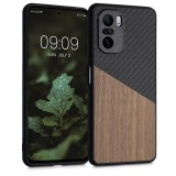 Husa pentru Xiaomi Mi 11i / Poco F3, Lemn, Maro, 56628.01, kwmobile, Carcasa