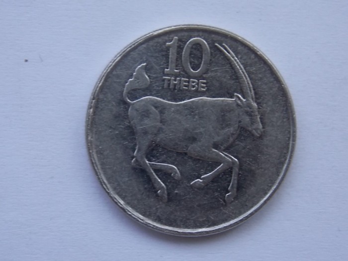 10 THEBE 1991 BOTSWANA