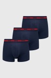 HUGO boxeri 3-pack barbati, culoarea albastru marin, 50492375