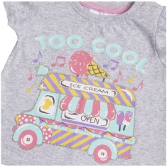 Tricou fetite - Too cool (Marime Disponibila: 3-6 luni (Marimea 18