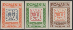 Romania Exil 1962, Centenarul timbrelor Principatelor Unite ndt. Emisiunea 28 foto