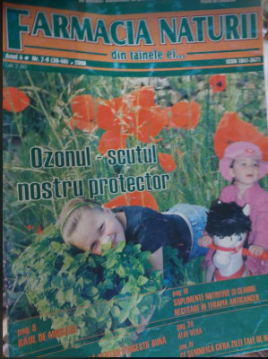 revista FARMACIA NATURII din tainele ei - (7-8 din 2008) foto