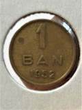 Romania 1952 - 1 Ban - fara stea (KM#81.1) - (312)