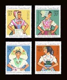 DDR 1971 - Costume populare, serie neuzata