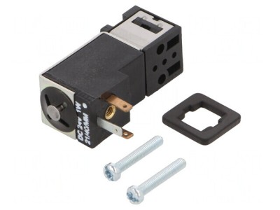 Ventil electromagnetic 24VDC 1-8 bar 3/2 NC foto