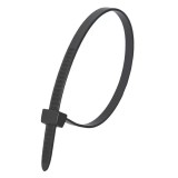 Coliere din plastic negru 7,6x370mm 100buc., Dedra